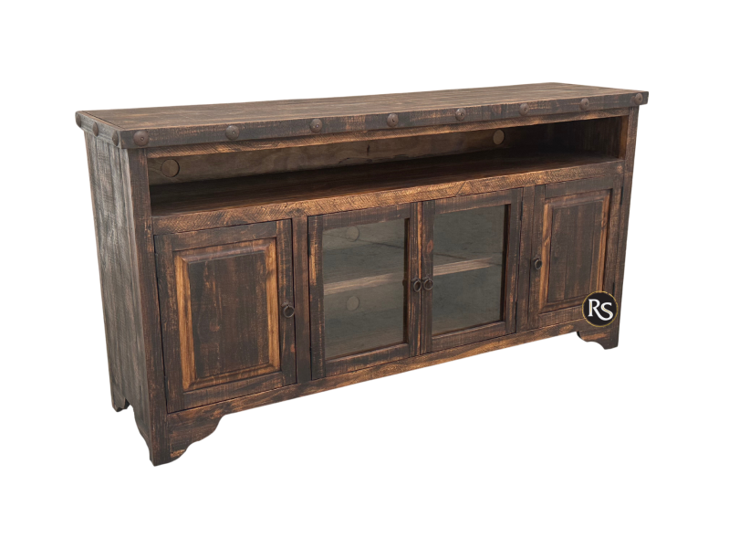 COMODA TELEVISIONERA RUSTICA 70"