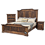 CAMA LUBBOCK RUSTICA Q.S