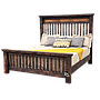 CAMA DENTON RUSTICA CON CHAPETONES K.S